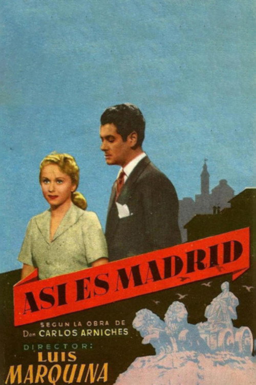 Movie poster for This is Madrid (1953)