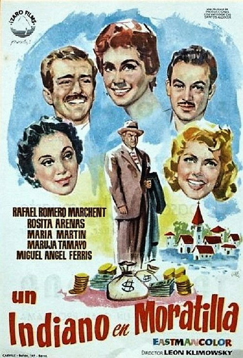 Movie poster for Un indiano en Moratilla (1958)
