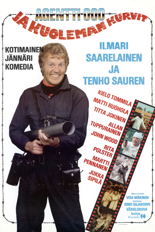 Movie poster for Agentti 000 ja kuoleman kurvit (1983)