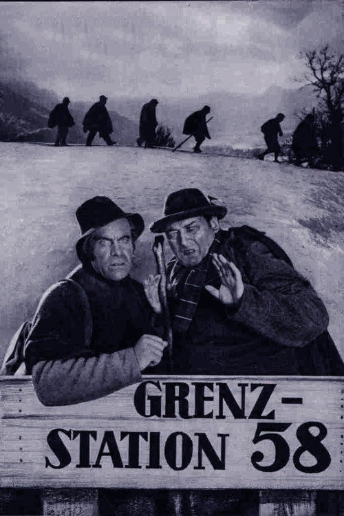 Movie poster for Border Post 58 (1951)