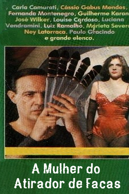 Movie poster for A Mulher do Atirador de Facas (1984)