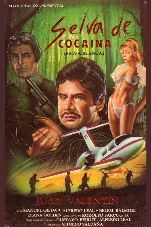 Movie poster for Selva de cocaina (1989)