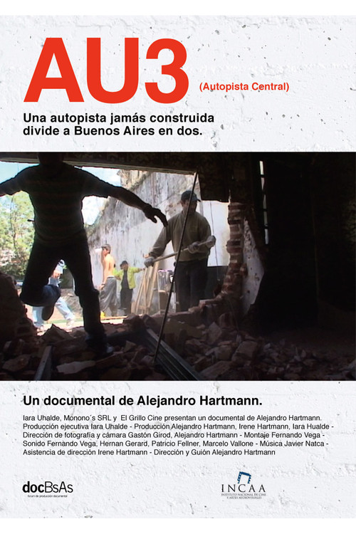 Movie poster for AU3 (Autopista Central) (2010)