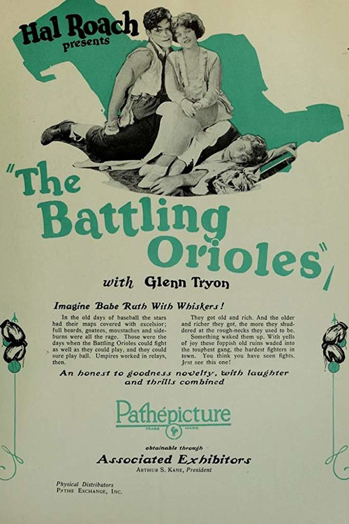 Movie poster for The Battling Orioles (1924)
