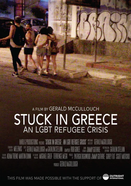 Movie poster for Stuck in Greece: An LGBT Refugee Crisis (2023)