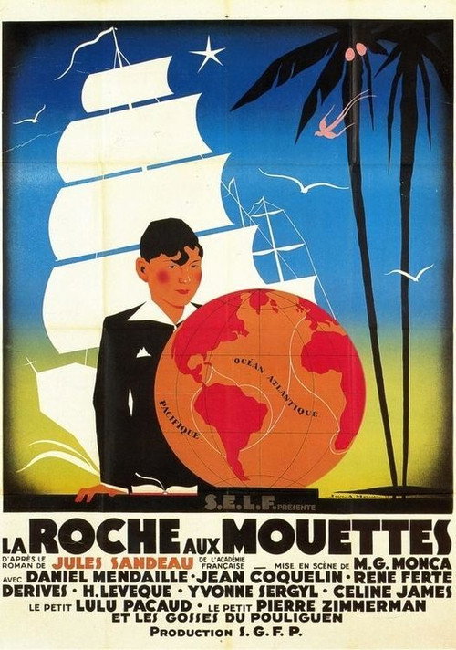Movie poster for La roche aux mouettes (1933)