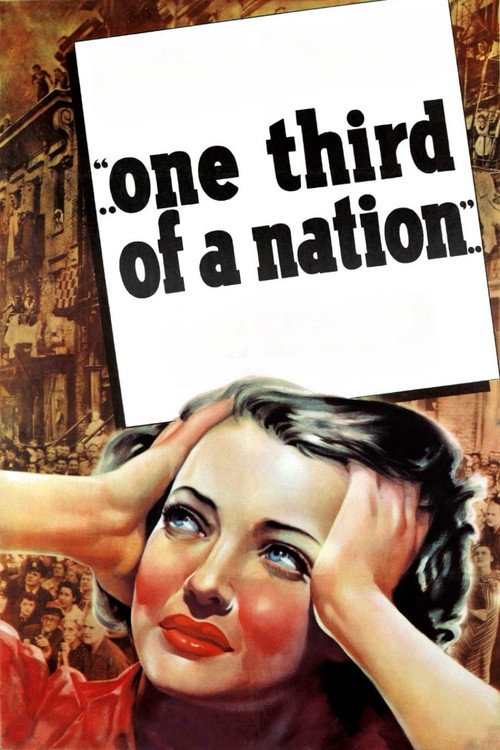 Movie poster for One Third of a Nation (1939)