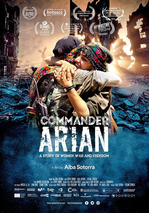 Movie poster for Commander Arian (2018)
