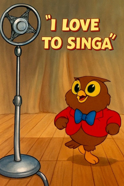 Movie poster for I Love to Singa (1936)