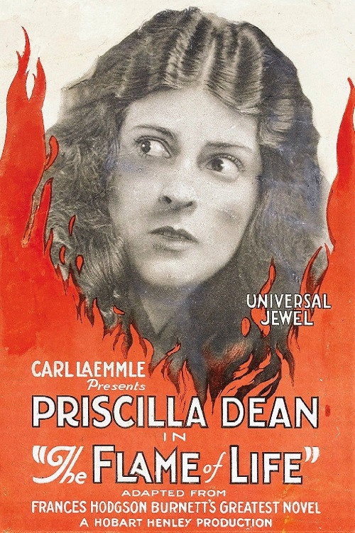 Movie poster for The Flame of Life (1923)