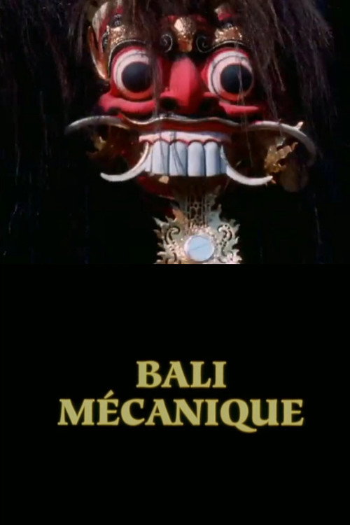 Movie poster for Bali Mécanique (1992)