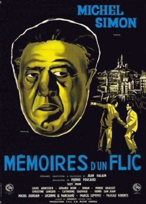 Movie poster for Mémoires d'un flic (1956)