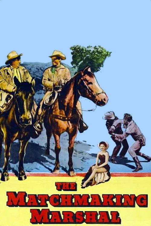 Movie poster for The Matchmaking Marshal (1955)