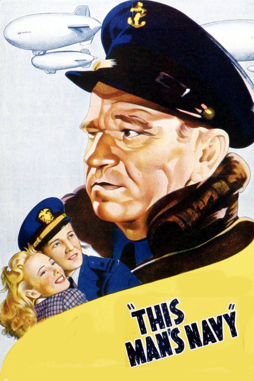 Movie poster for This Man's Navy (1945)