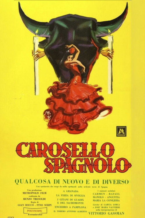 Movie poster for Carosello spagnolo (1959)