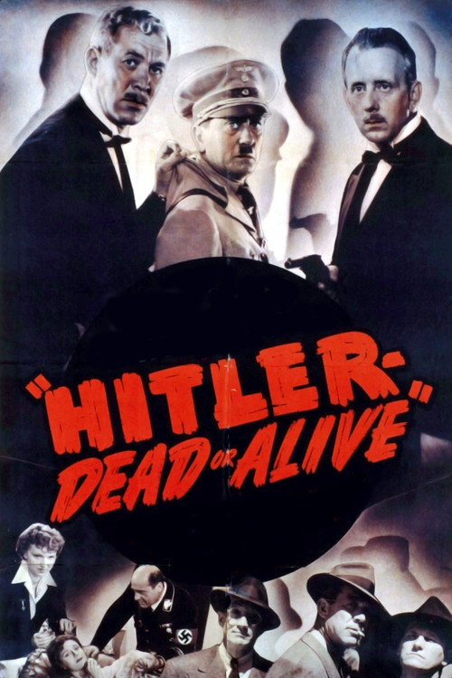 Movie poster for Hitler- Dead or Alive (1942)