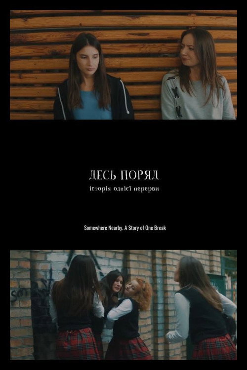 Movie poster for Somewhere Near. The Story of a School Break (2019)