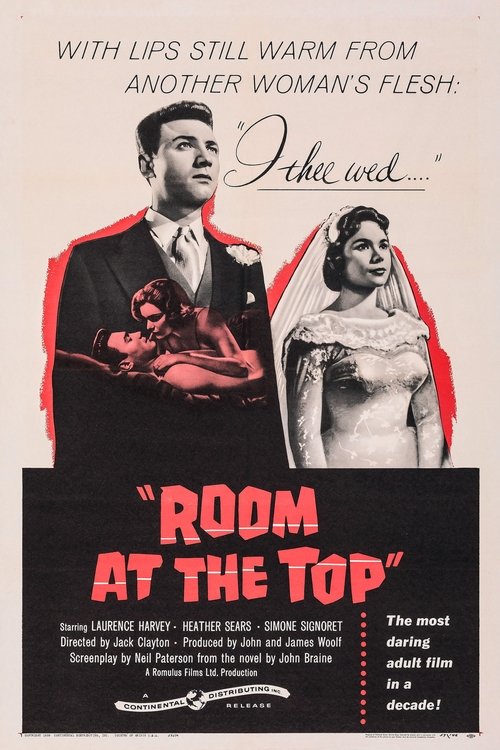 Movie poster for Room at the Top (1958)