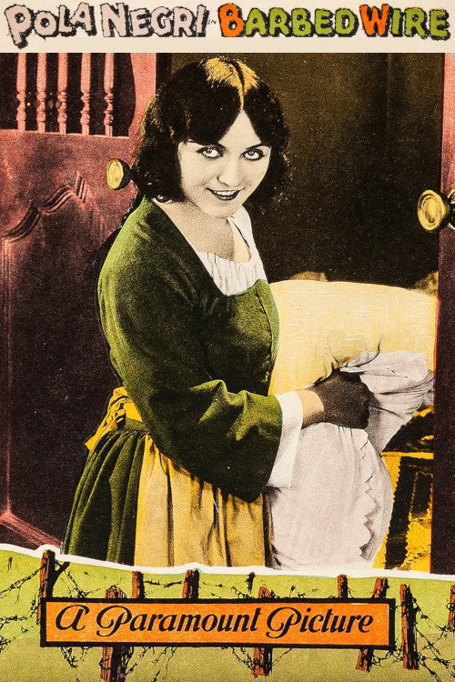 Movie poster for Barbed Wire (1927)