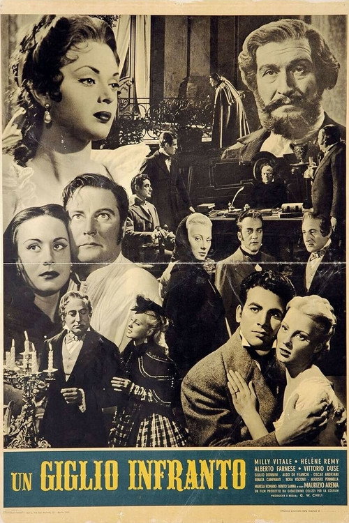 Movie poster for Un giglio infranto (1955)