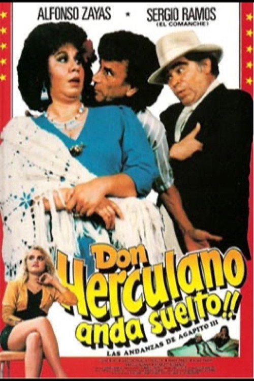 Movie poster for Don Herculano anda suelto (1992)