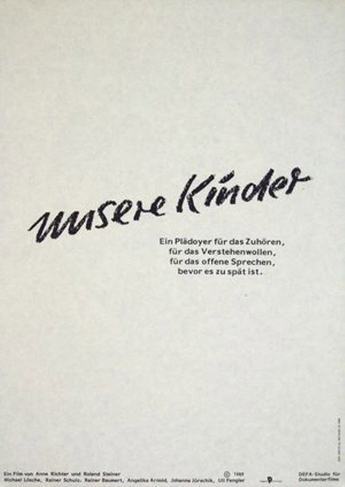 Movie poster for Our Children (1989)