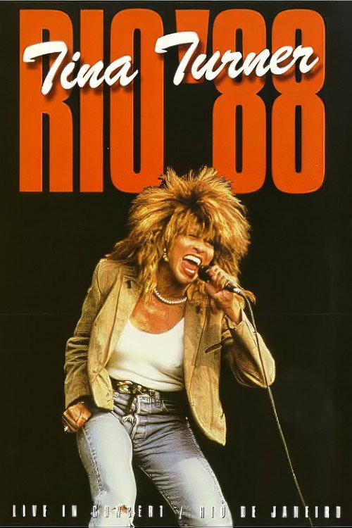 Movie poster for Tina Turner: Rio '88 - Live In Concert (1988)