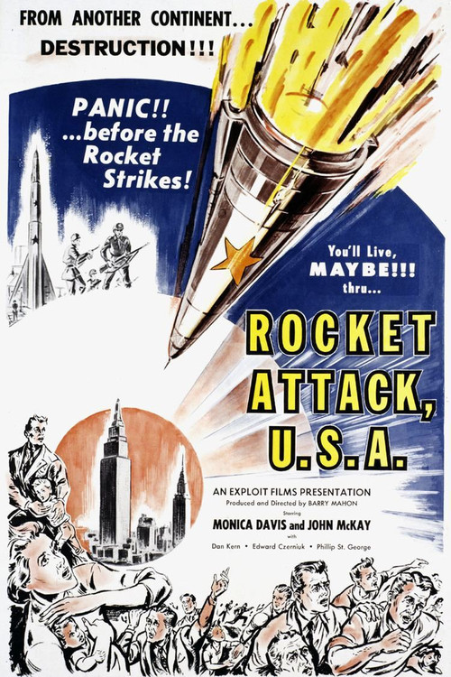 Movie poster for Rocket Attack U.S.A. (1960)