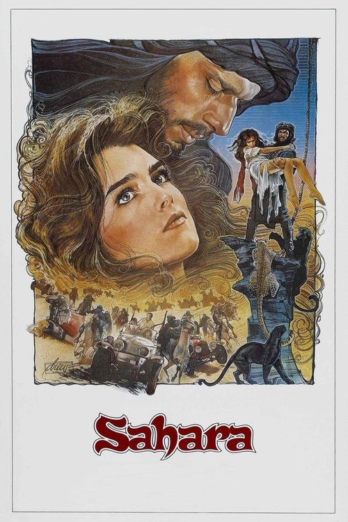 Movie poster for Sahara (1983)