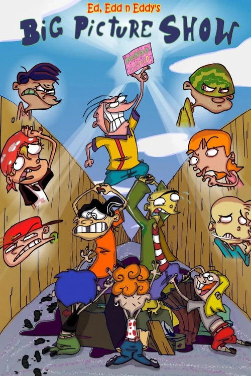 Movie poster for Ed, Edd n Eddy's Big Picture Show (2009)
