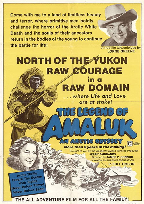 Movie poster for The Legend of Amaluk: An Arctic Journey (1972)