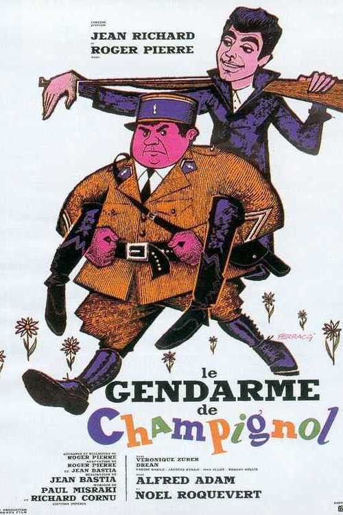 Movie poster for The Gendarme of Champignol (1959)