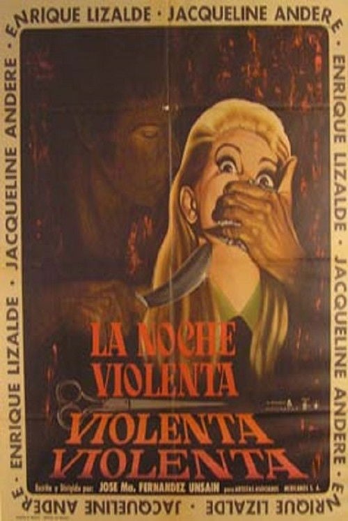 Movie poster for La noche violenta (1970)