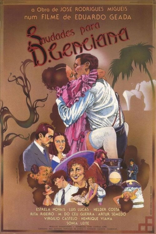 Movie poster for Saudades Para Dona Genciana (1986)