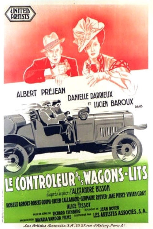 Movie poster for Inspector of the Red Cars (1935)