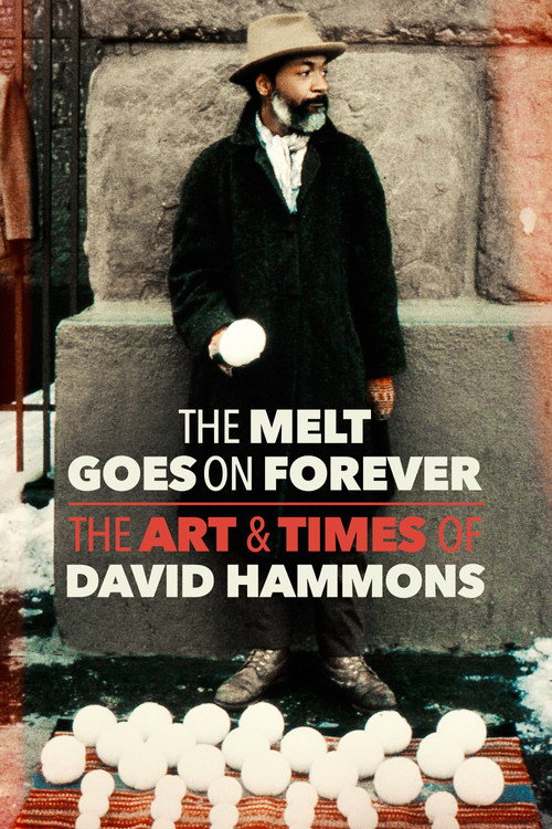 Movie poster for The Melt Goes on Forever: The Art & Times of David Hammons (2022)