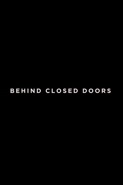 Movie poster for Behind Closed Doors (2021)