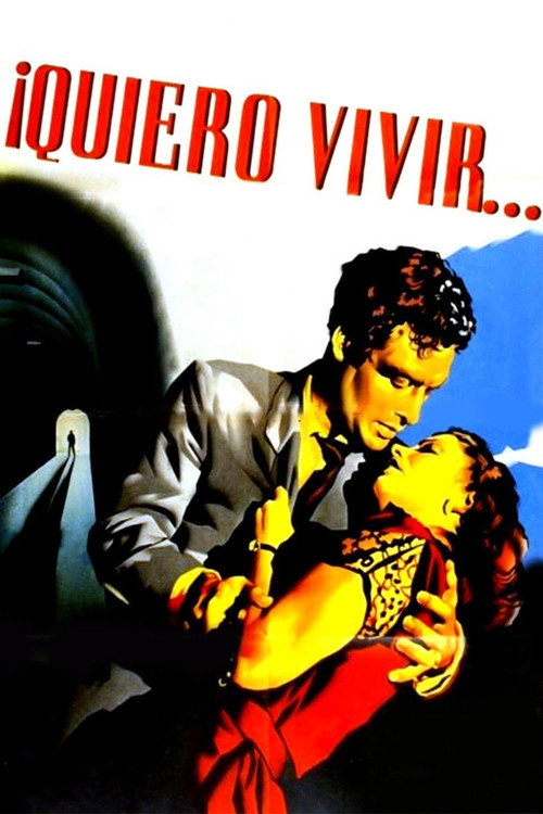 Movie poster for Quiero vivir (1953)