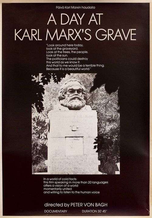 Movie poster for A Day at Karl Marx's Grave (1983)