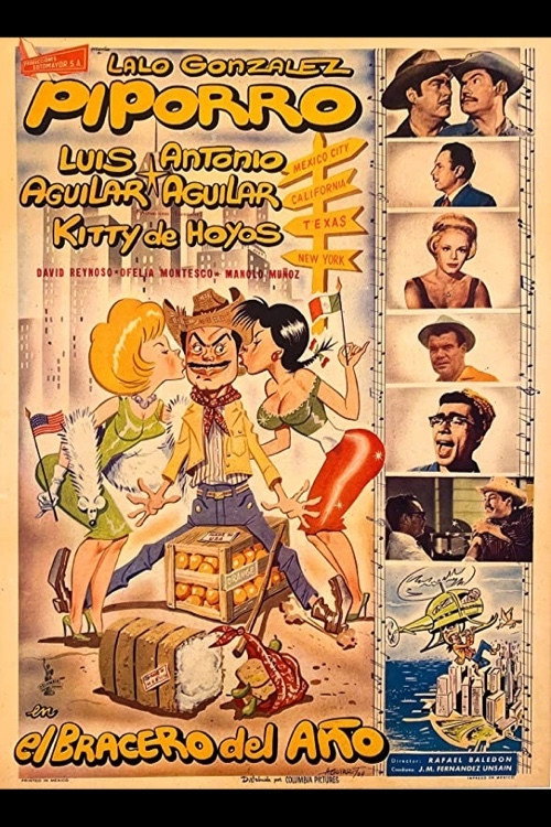 Movie poster for El bracero del año (1964)