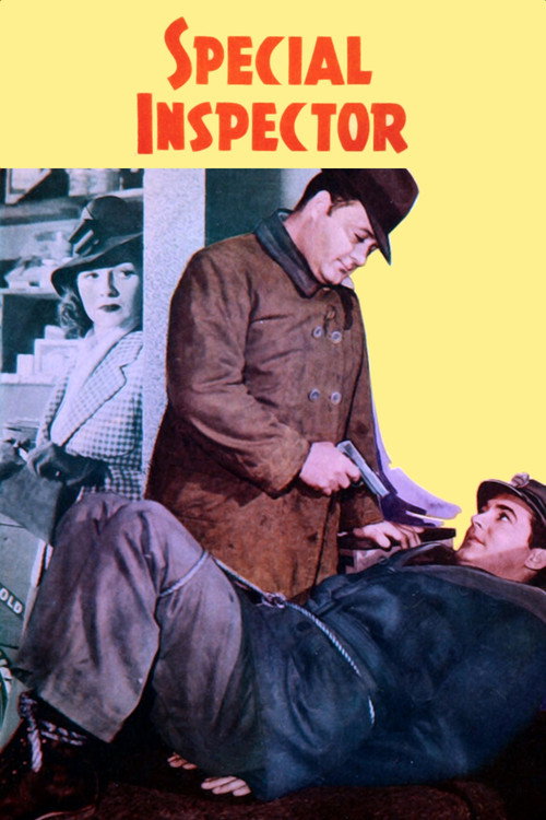 Movie poster for Special Inspector (1938)