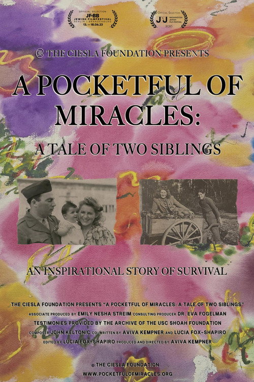 Movie poster for A Pocketful of Miracles: A Tale of Two Siblings (2023)