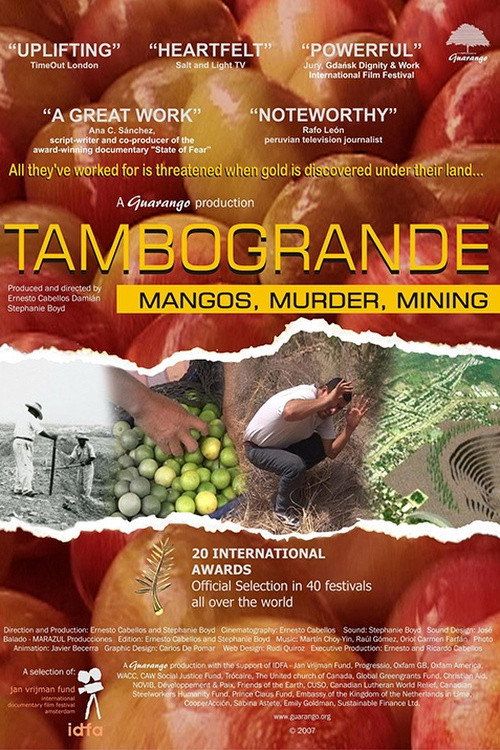 Movie poster for Tambogrande: Mangos, Murder, Mining (2006)