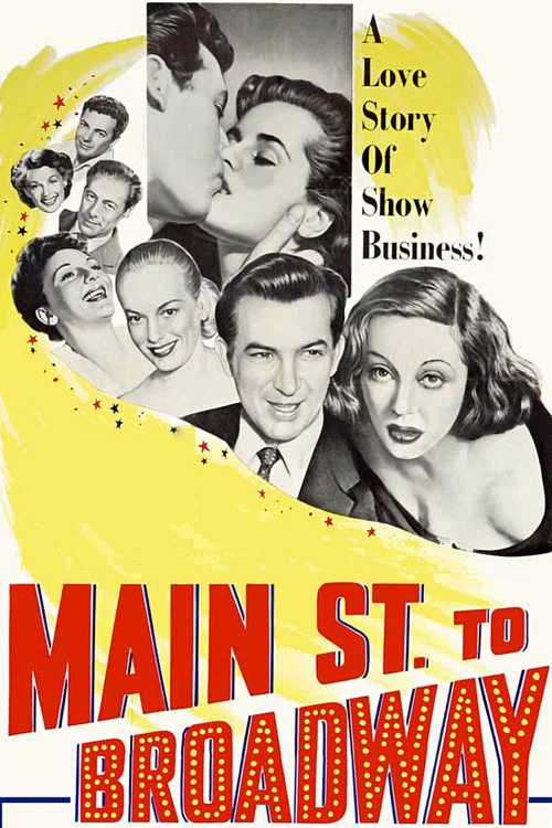 Movie poster for Main Street to Broadway (1953)