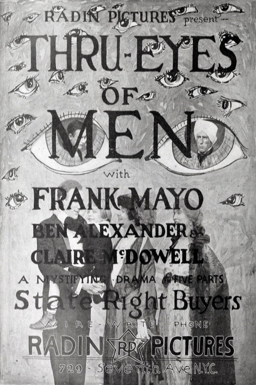 Movie poster for Through Eyes of Men (1920)