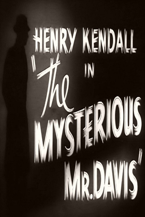 Movie poster for The Mysterious Mr. Davis (1939)