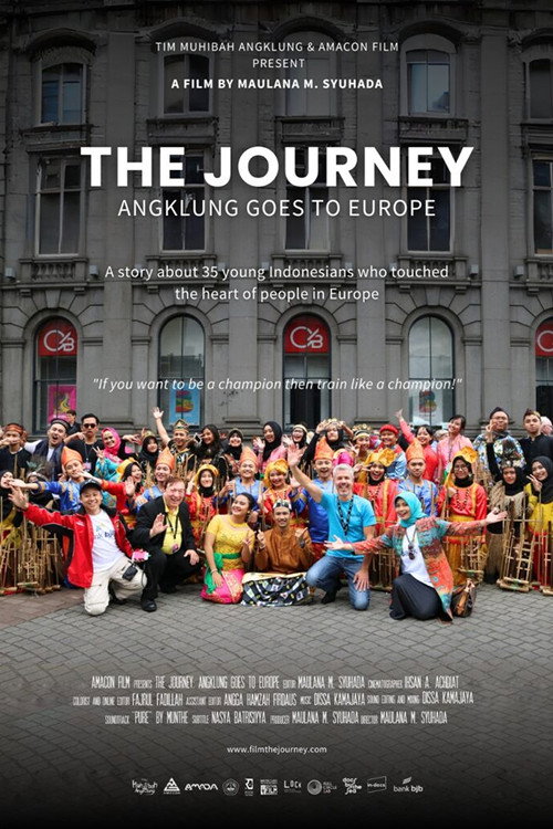 Movie poster for The Journey: Angklung Goes to Europe (2023)
