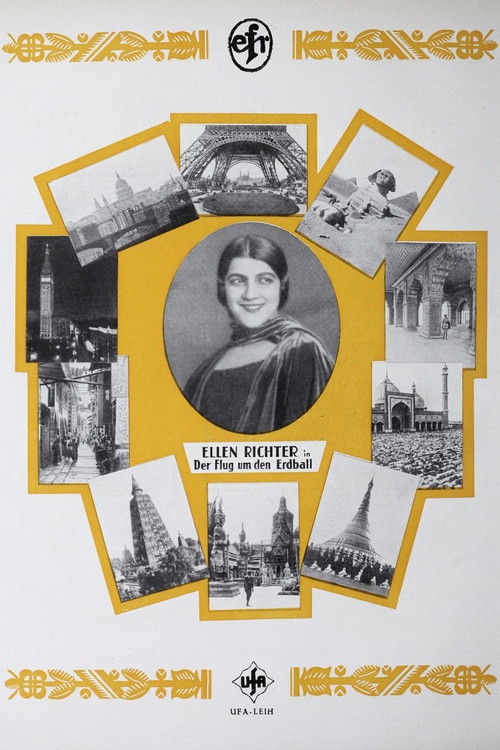 Movie poster for Flight Around the World (1925)