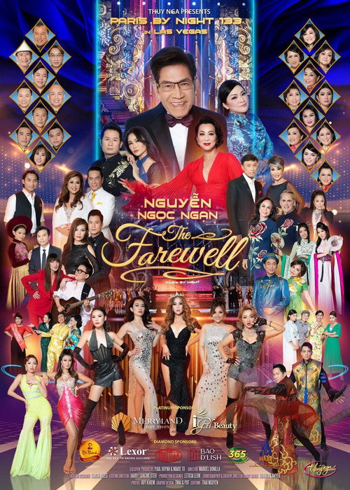 Movie poster for Paris by Night 133:  Nguyễn Ngọc Ngạn - The Farewell (2022)