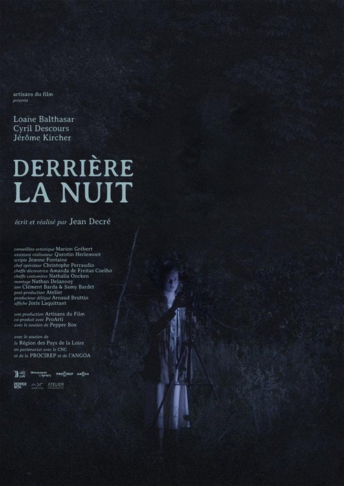 Movie poster for Behind the night (2022)